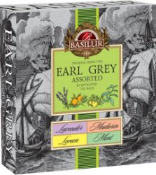 BASILUR Earl Grey Green Assorted přebal 40 gastro sáčků BASILUR Earl Grey Green Assorted přebal 40 gastro sáčků