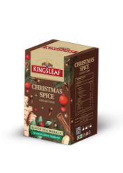 KINGSLEAF Xmas Black Masala přebal 20x2g - Čaje, káva, čokoláda KINGSLEAF Xmas Black Masala přebal 20x2g