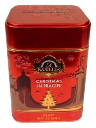 BASILUR Around The World Christmas in Prague Red plech 75g