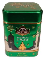 BASILUR Around the World Christmas in Prague Green plech 75g - Čaje a káva BASILUR Around the World Christmas in Prague Green plech 75g