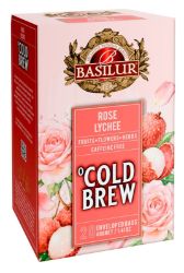 BASILUR Cold Brew Rose Lychee přebal 20x2g - Čaje, káva, čokoláda BASILUR Cold Brew Rose Lychee přebal 20x2g