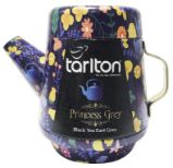 TARLTON Tea Pot Princess Grey Black Tea plech 100g - Čaje, káva, čokoláda TARLTON Tea Pot Princess Grey Black Tea plech 100g