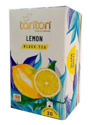 TARLTON Black Lemon přebal 20x1,5g - Čaje, káva, čokoláda TARLTON Black Lemon přebal 20x1,5g