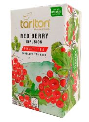 TARLTON Fruit Red Berry přebal 20x1,5g - Čaje, káva, čokoláda TARLTON Fruit Red Berry přebal 20x1,5g