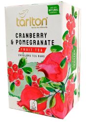 TARLTON Fruit Cranberry & Pomegranate přebal 20x1,5g - Čaje, káva, čokoláda TARLTON Fruit Cranberry & Pomegranate přebal 20x1,5g