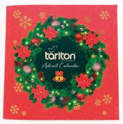 TARLTON Advent Calendar pyramidové sáčky 24x2g - Čaje, káva, čokoláda TARLTON Advent Calendar pyramidové sáčky 24 x 2 g