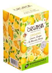ORGANSIA BIO Lemon Ginger & Manuka Honey přebal 18x1,8g ORGANSIA BIO Lemon Ginger & Manuka Honey přebal 18x1,8g