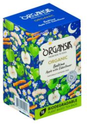 ORGANSIA BIO Bed Time Apple with Elderflower přebal 18x1,5g