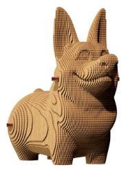 Cartonic - Designová 3D skládačka z eko-kartonu, Corgi