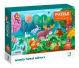 Dodo Puzzle biomy - Zázračná lesní zvířata 60 dílků