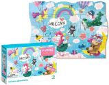 Puzzle Dobrodružství jednorožců 30 dílků - Puzzle Puzzle Dobrodružství jednorožců