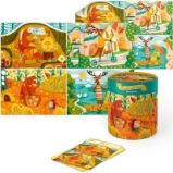 Dodo Puzzle a aktivity - Zvířata a roční období 50 dílků - Puzzle Dodo Puzzle a aktivity - Zvířata a roční období 50 dílků