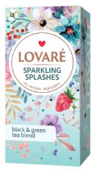 Lovaré Sparkling Splashes 48g (24 sáčků, černý a zelený čaj) Lovaré Sparkling Splashes 48g (24 sáčků, černý a zelený čaj)