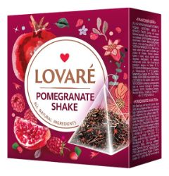 LOVARÉ Pomegranate Shake 30g (15 pyramid, černý čaj)
