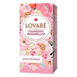 LOVARÉ Strawberry Marshmallow 36g (24 sáčků, zelený čaj) LOVARÉ Strawberry Marshmallow 36g (24 sáčků, zelený čaj)