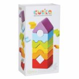 CUBIKA 15009 Věž XII - dřevěná skládačka 8 dílů - Dřevěné stavebnice a hry CUBIKA 15009 Věž XII - dřevěná skládačka 8 dílů