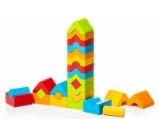 CUBIKA 15016 Sada 5 věží LD-13 - dřevěná skládačka 25 dílů CUBIKA 15016 Sada 5 věží LD-13 - dřevěná skládačka 25 dílů