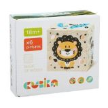 CUBIKA 15429 Veselá zvířátka - 4 skládací obrázkové kostky - Hračky CUBIKA 15429 Veselá zvířátka - 4 skládací obrázkové kostky