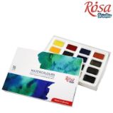 ROSA Studio akvarelové barvy 16x2,5 ml v kartonové krabičce ROSA Studio akvarelové barvy 16x2,5 ml v kartonové krabičce
