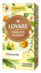 LOVARÉ Timeless Flower 31,2g (24 sáčků, bylinný čaj) - Čaje, káva, čokoláda LOVARÉ Timeless Flower 31,2g (24 sáčků, bylinný čaj) - heřmánek