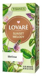 LOVARÉ Sunset Melody 31,2g (24 sáčků, bylinný čaj) - Čaje, káva, čokoláda LOVARÉ Sunset Melody 31,2g (24 sáčků, bylinný čaj) - meduňka