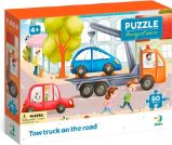 Puzzle Odtahový vůz 60 dílků Puzzle Odtahový vůz 60 dílků