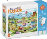 Puzzle Doprava na venkově 60 dílků - Puzzle Puzzle Doprava na venkově 60 dílků