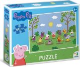 Puzzle Prasátko Peppa: Zábava na sluníčku 60 dílků - Puzzle Puzzle Prasátko Peppa Zábava na sluníčku
