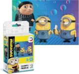 Magnetické puzzle Mimoni: Malý Gru 16 dílků - Puzzle Magnetické puzzle Mimoni Malý Gru 16 dílků
