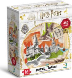 Puzzle Harry Potter: Škola čar a kouzel v Bradavicích 450 dílků - Puzzle Puzzle Harry Potter: Škola čar a kouzel v Bradavicích 450 dílků