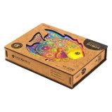 UNIDRAGON dřevěné puzzle - Ryba, velikost KS (40x31cm) - Dětské puzzle UNIDRAGON dřevěné puzzle RYBA velikost KS (40x31cm)