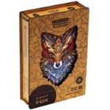 UNIDRAGON dřevěné puzzle - Pohádková liška, velikost S (16x24cm) - Dětské puzzle UNIDRAGON dřevěné puzzle POHÁDKOVÁ LIŠKA velikost S (16x24cm)