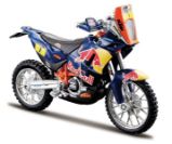 Bburago - Motocykl Red Bull KTM Factory Racing, KTM 450 Rally - Dakar Rally, 1:18 Bburago - Motocykl Red Bull KTM Factory Racing, KTM 450 Rally - Dakar Rally, 1:18