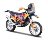 Bburago - Motocykl Red Bull KTM Factory Racing, KTM Rally 2019 - Dakar Rally, 1:18 Bburago - Motocykl Red Bull KTM Factory Racing, KTM Rally 2019 - Dakar Rally, 1:18