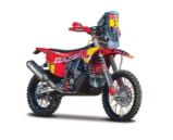 Bburago - Motocykl Red Bull KTM Factory Racing, GasGas RX450F - Dakar 2023, 1:18 Bburago - Motocykl Red Bull KTM Factory Racing, GasGas RX450F - Dakar 2023, 1:18