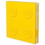 LEGO® Zápisník s gelovým perem jako klipem - žlutý - Deníky a zápisníky pro děti LEGO Zápisník s gelovým perem jako klipem - žlutý