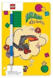 LEGO® Stationery Zápisník A5 s modrým perem - Building Dreams