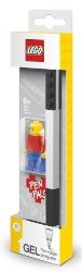 LEGO® Gelové pero s minifigurkou - černé