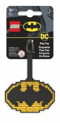 LEGO® DC Super Heroes - Batman logo visačka na batoh LEGO® DC Super Heroes - Batman logo visačka na batoh