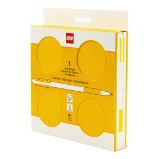 LEGO Zápisník s gelovým perem jako klipem a náhradní náplní - žlutý - Stavebnice LEGO® LEGO Zápisník s gelovým perem jako klipem a náhradní náplní - žlutý