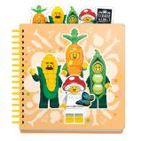 LEGO Zápisník se záložkami - Farmářský trh - Stavebnice LEGO® LEGO Zápisník se záložkami - Farmářský trh