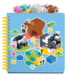 LEGO Zápisník se záložkami - Zvířátka - Stavebnice LEGO® LEGO Zápisník se záložkami - Zvířátka