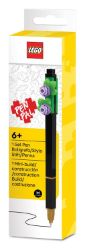 LEGO® Botanicals Gelové pero, černé - fialová květina