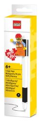 LEGO® Gelové pero s minifigurkou, černé - Stavebnice LEGO® LEGO® Gelové pero s minifigurkou, černé