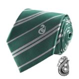 Harry Potter Kravata luxusní a pin v krabičce - Zmijozel Harry Potter Kravata luxusní a pin v krabičce - Zmijozel