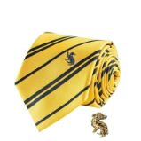 Harry Potter Kravata luxusní a pin v krabičce - Mrzimor - Pro fanoušky Harry Potter Kravata luxusní a pin v krabičce - Mrzimor
