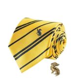 Harry Potter Kravata luxusní a pin v krabičce - Mrzimor - Pro fanoušky Harry Potter Kravata luxusní a pin v krabičce - Mrzimor