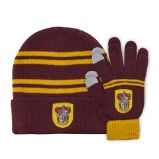 Harry Potter Set Nebelvír (Čepice a rukavice) - Pro fanoušky Harry Potter Set Nebelvír (Čepice a rukavice)