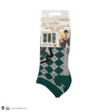 Harry Potter Ponožky kotníkové 3 páry - Zmijozel Harry Potter Ponožky kotníkové 3 páry - Zmijozel