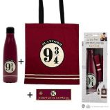 Harry Potter Dárkový set - Nástupiště 9 a 3/4 (taška, láhev, magnet) - Magnety Harry Potter Dárkový set - Nástupiště 9 a 3/4 (taška, láhev, magnet)